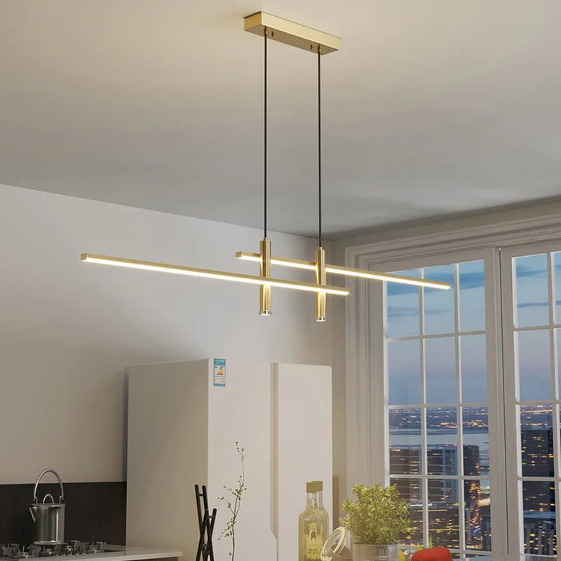 lustre nordique moderne avec projecteur pour restaurant et bar