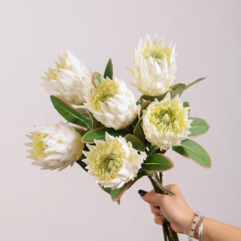 branche de fleurs impériales artificielles pour décoration élégante