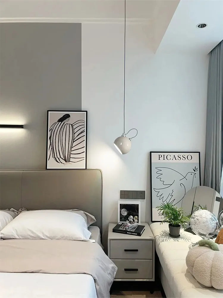 VOOL suspension sphérique magnétique moderne avec Angle réglable pour chambre et salle à manger