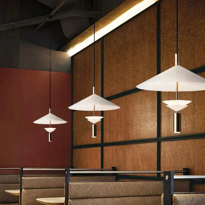 lustre en métal 3000k té style pour boutique