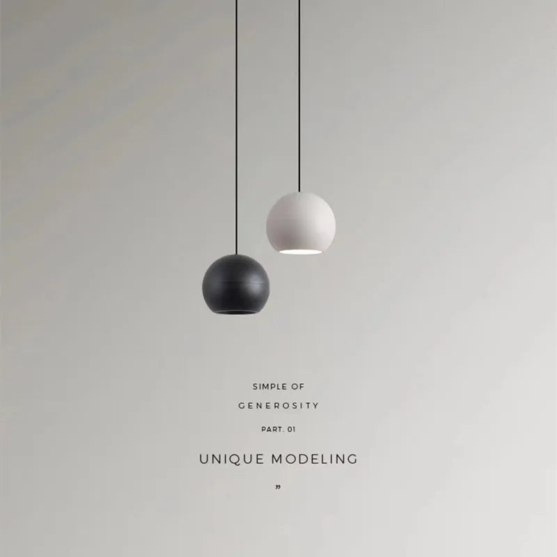 suspension modernes simples nordiques pour café bar