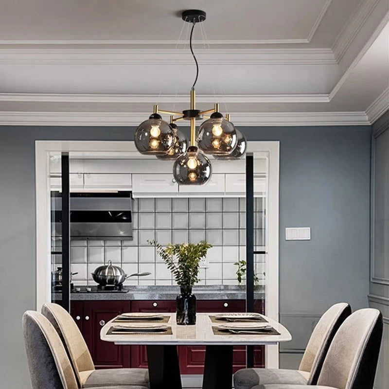 lustre moderne led pour éclairage intérieur suspendu