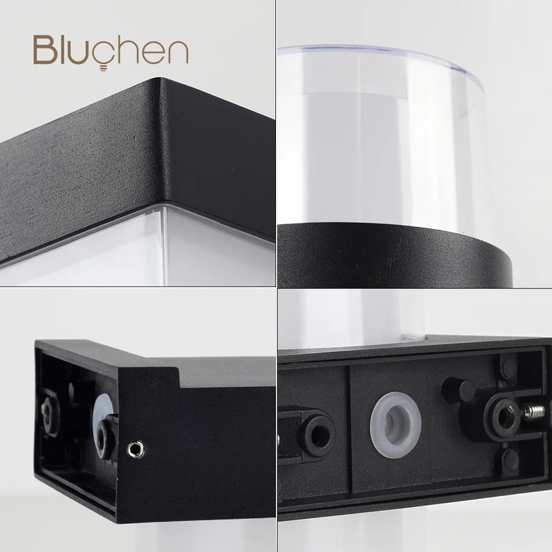 applique murale led étanche moderne pour jardin extérieur