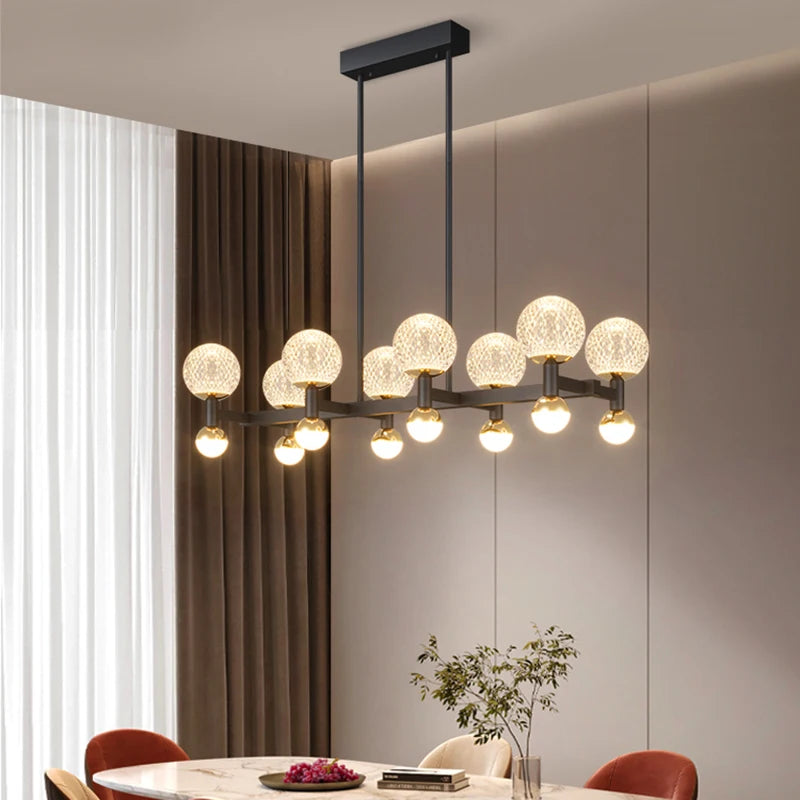 lustre led pour intérieur avec éclairage de plafond