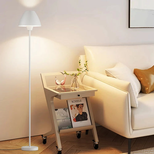 lampadaire moderne en fer forgé sur pied avancé