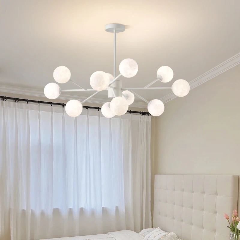 lustre moderne led qiyimei avec 12/15 lumières pour intérieur