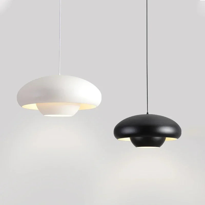 Suspension led nordique simple champignon suspendus