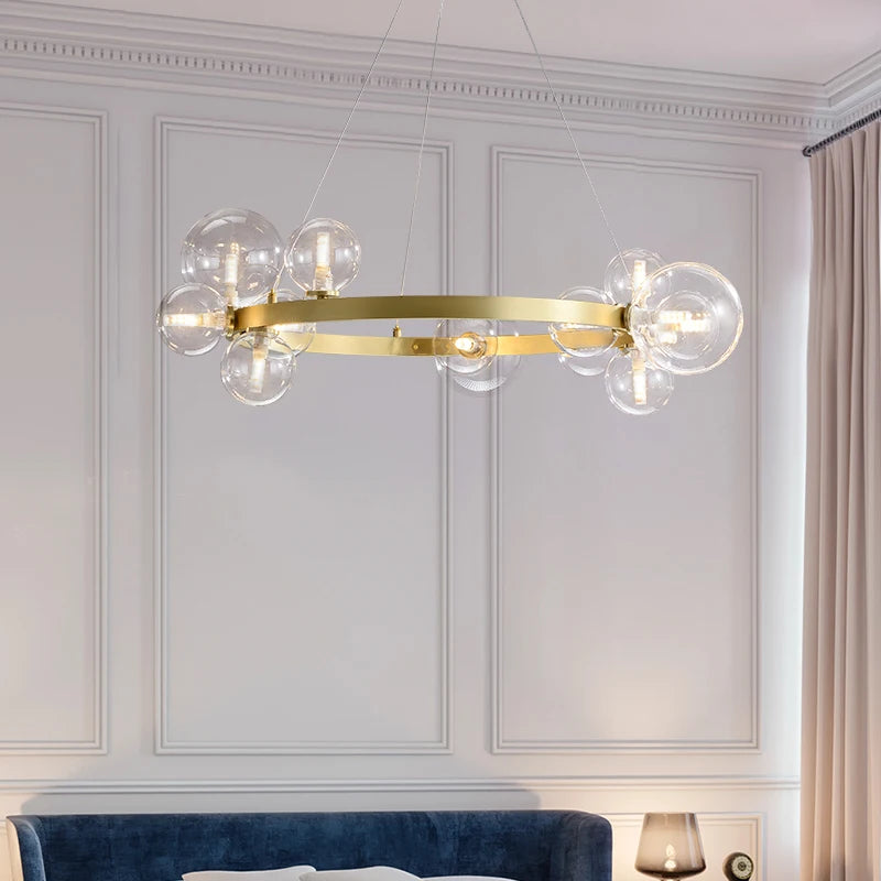 suspension moderne avec anneau suspension et fil réglable