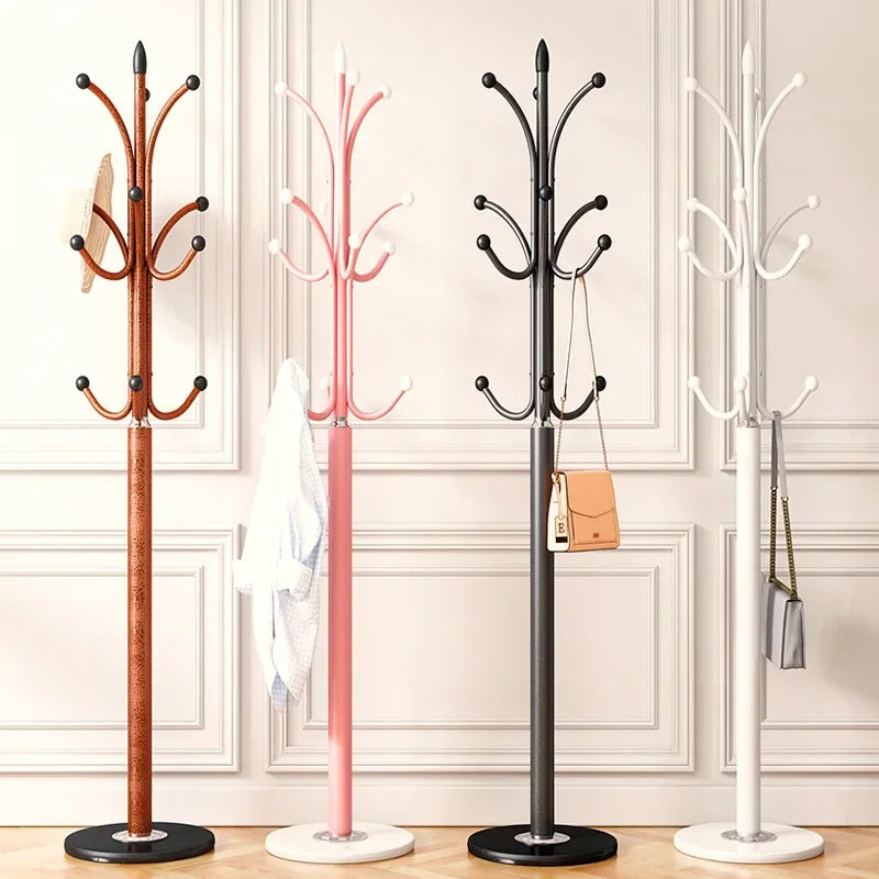 porte-vêtements minimaliste en marbre support moderne pour intérieur