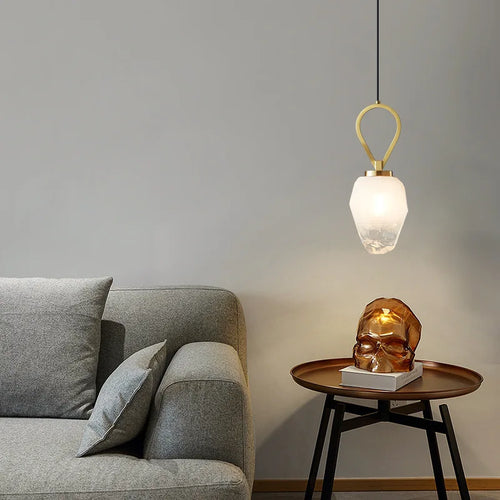 lustre en laiton à hauteur réglable suspension luminaire