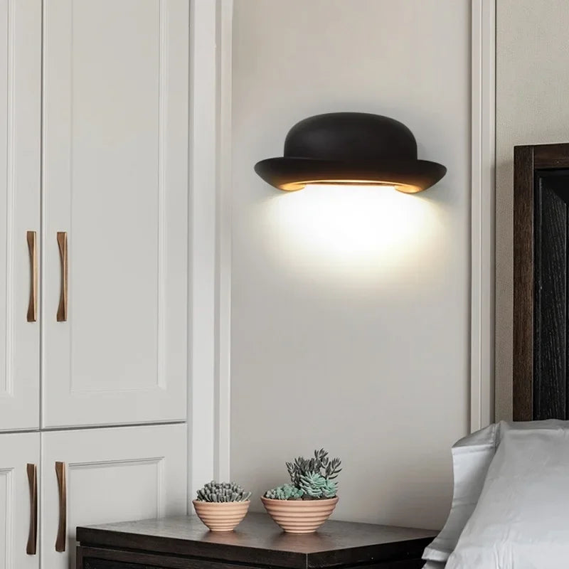 Applique murale LED étanches avec chapeau