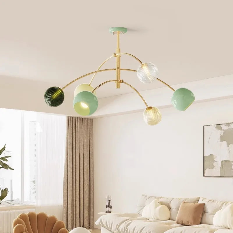 lustre de luxe moderne led pour éclairage intérieur