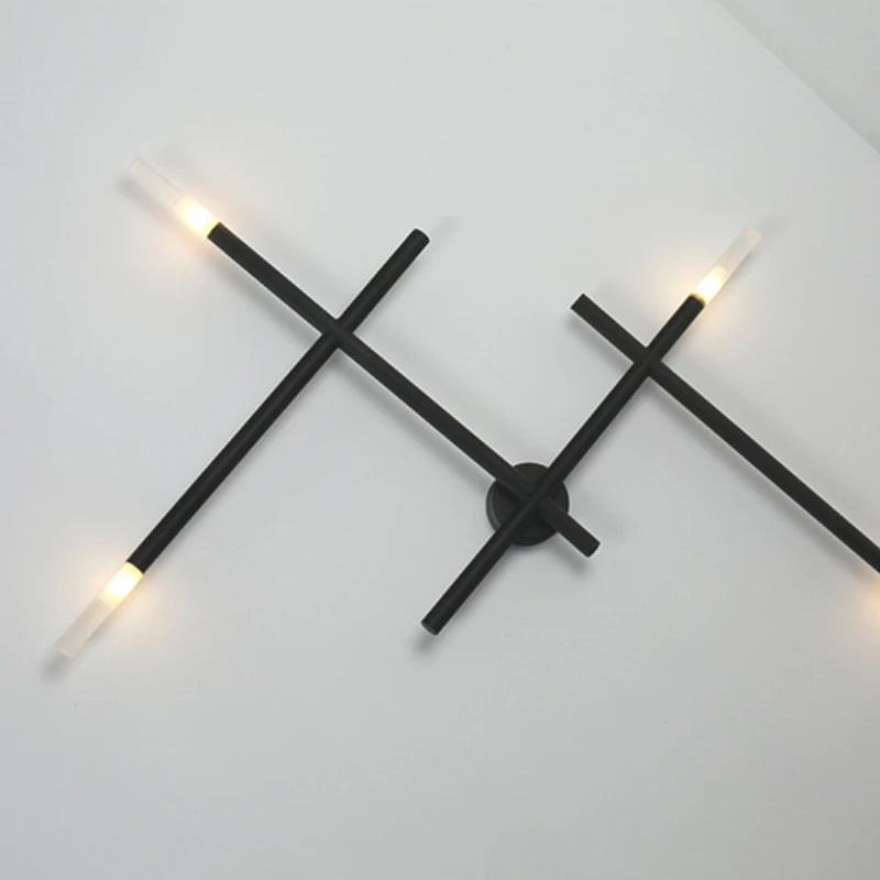 applique murale artistique au style nordique minimaliste