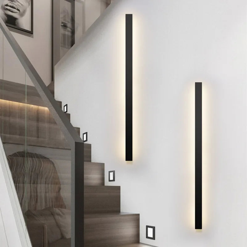 applique murale extérieure à led étanche pour éclairage décoratif