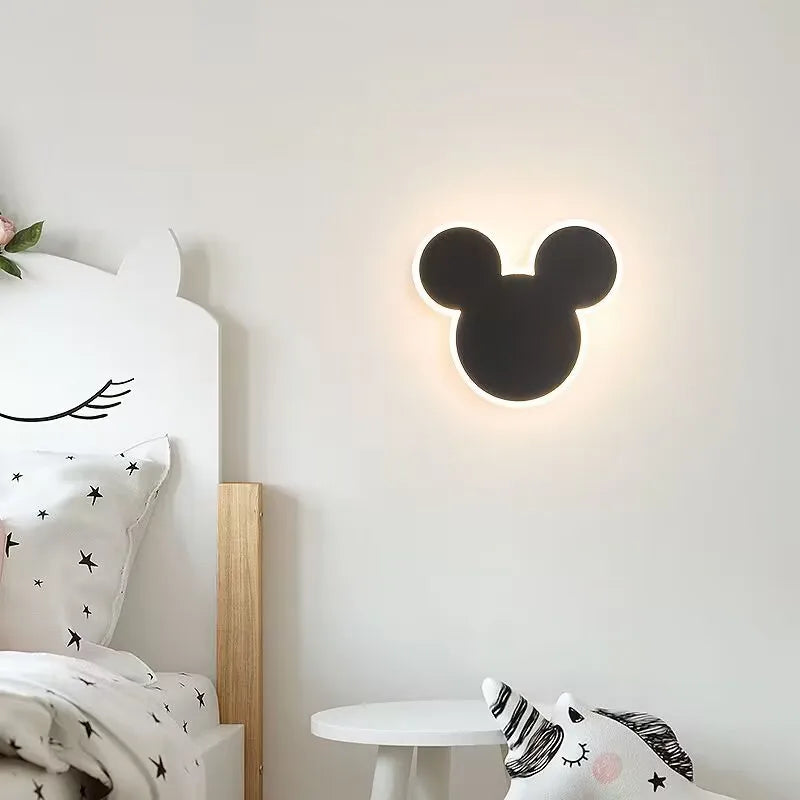 applique murale moderne mickey pour enfants décoration intérieure