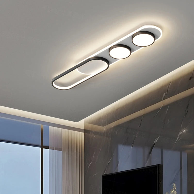 lustre led moderne design nordique minimaliste luminaire
