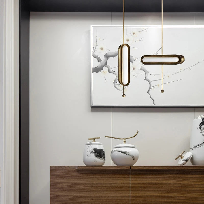 lustre postmoderne créatif pour restaurant et étude