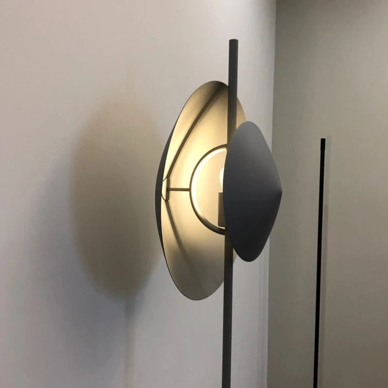 lampadaire en marbre naturel style minimaliste moderne pour intérieur élégant