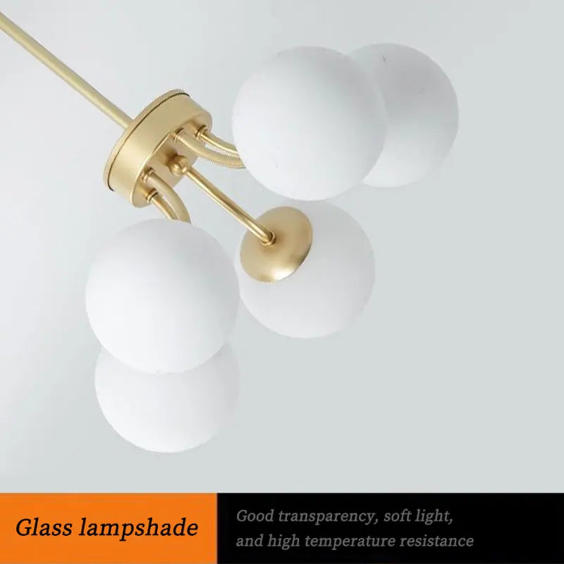lustre led nordique pour éclairage intérieur suspendu