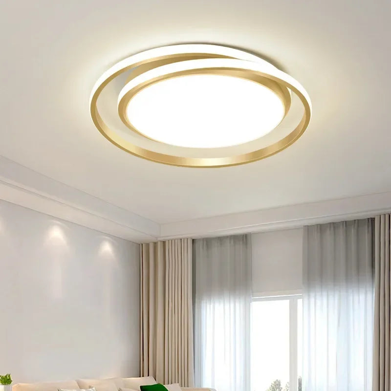 plafonnier led nordique éclairage moderne luxe minimaliste intérieur