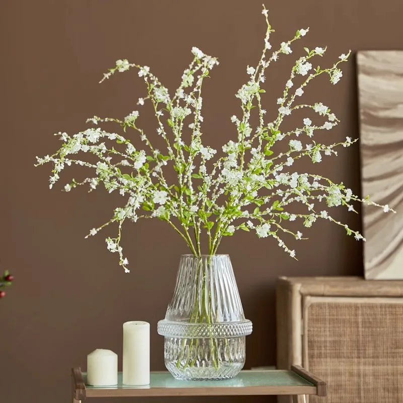fleur de saule artificielle pour décoration et photographie