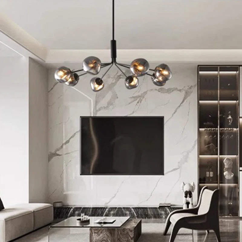 lustre décoratif éclairage intérieur suspension fantaisie