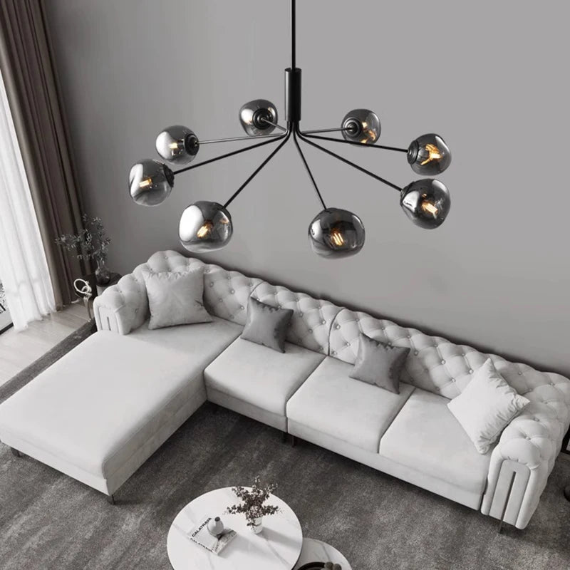 lustre décoratif éclairage intérieur suspension fantaisie