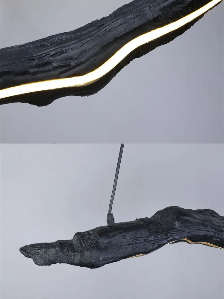 lustre wabi-sabi nordique led pour restaurant et café