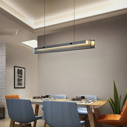 lustre led style minimaliste moderne pour décoration intérieure