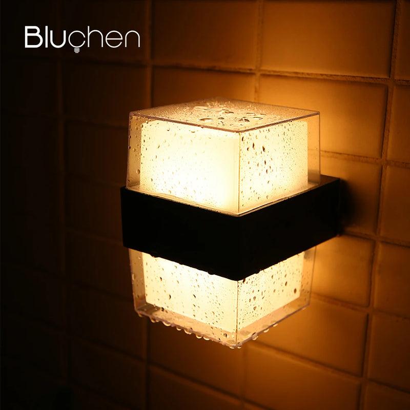 applique murale led étanche moderne pour jardin extérieur