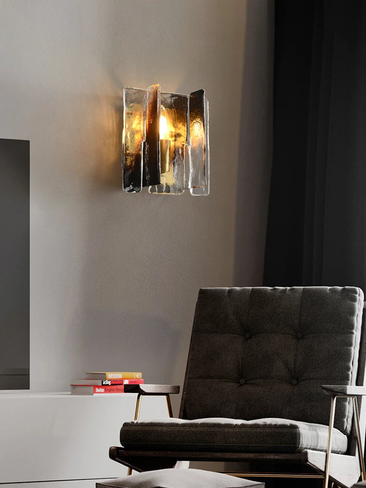 Applique murale moderne de luxe en laiton