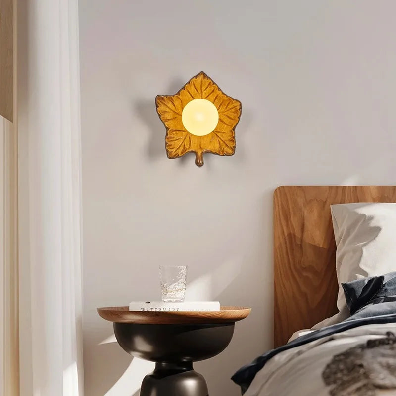 applique murale en résine design nordique moderne lumière décorative