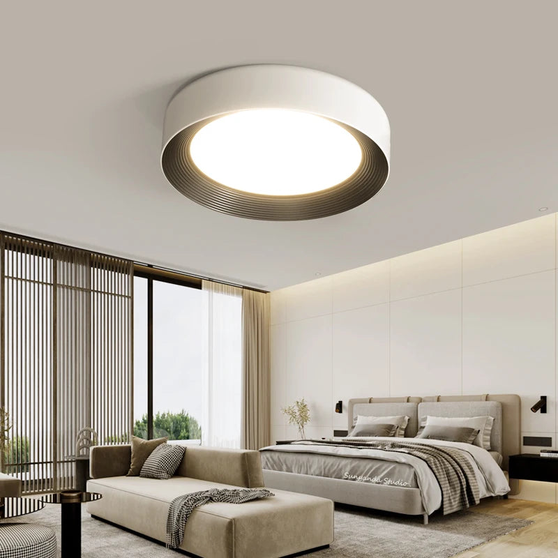 lustre nordique qiyimei éclairage intérieur lumières circulaires
