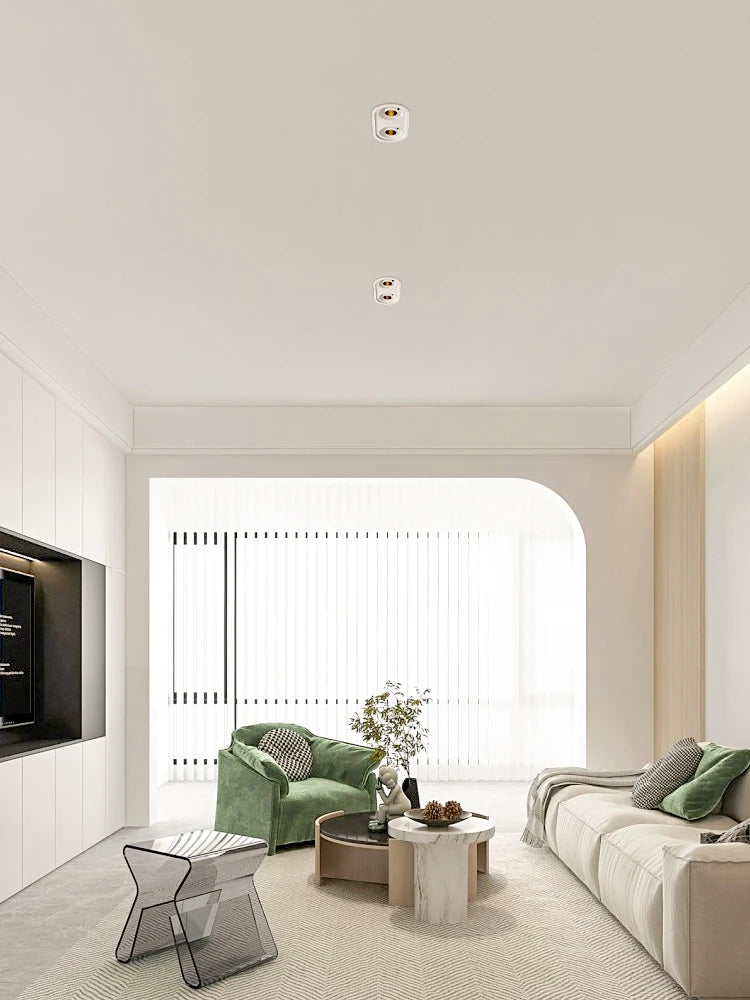 projecteurs led smart downlight encastré gradation spot lumière murale