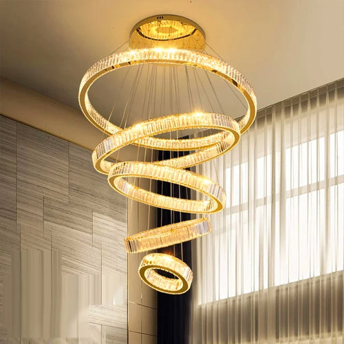 Lustre en cristal de décoration de maison moderne