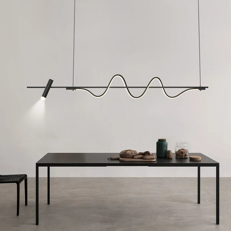 lustre de restaurant minimaliste art moderne 2022