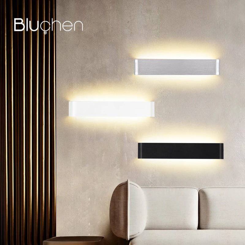 applique murale moderne led intérieur haut vers le bas