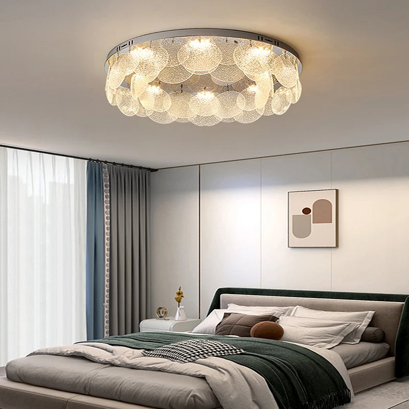 lustre de luxe en cristal éclairage postmoderne winfordo wf-xd001