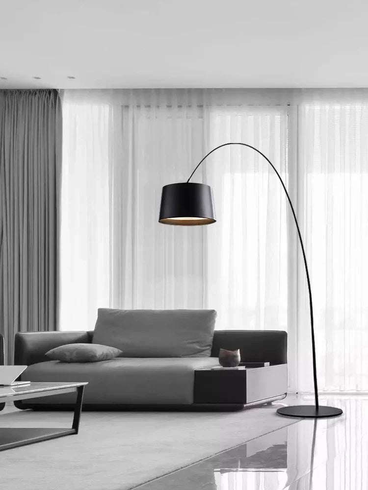 lampe de sol led minimaliste au design nordique moderne