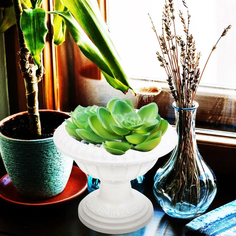 pot de fleurs romain en plastique style rétro romantique pour événements