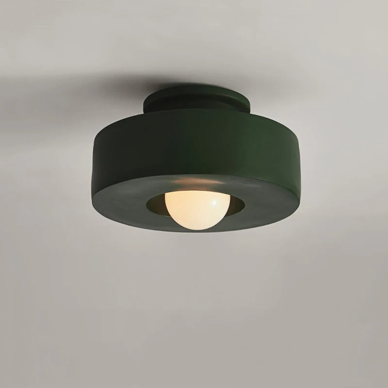 plafonnier led minimaliste nordique style japonais vent silencieux