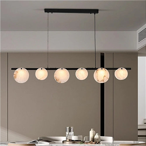 suspension moderne en marbre pour décoration intérieure vintage