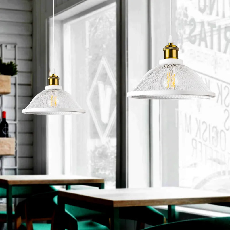 Lampe de Bar nordique lumière créative luxe café décoration luminaire américain rétro Simple trois fer Art Restaurant lustre