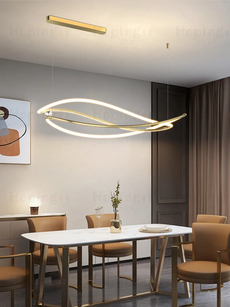 suspension forme de poisson design moderne 2022