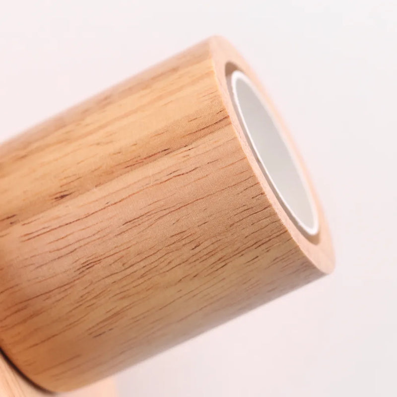 suspension bois rétro industrielle pour décoration maison