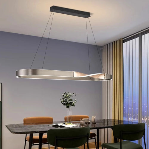 lustre led décoratif moderne suspension plafonnier éclairage intérieur