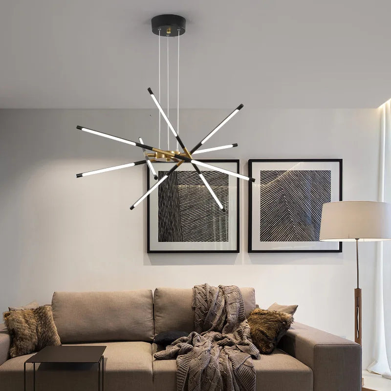 lustre suspendu winfordo design créatif led décoratif