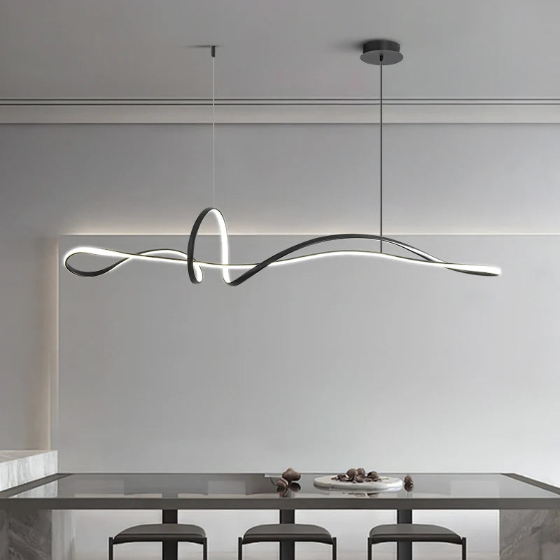 lustre minimal personnalisé nœud papillon éclairage moderne 2023