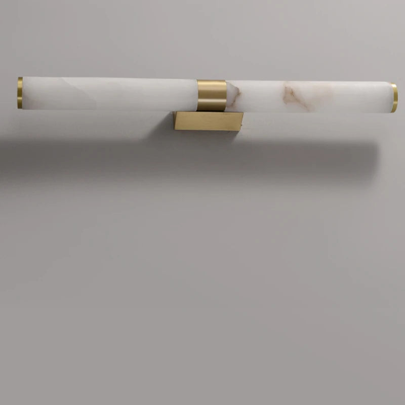 applique murale en marbre et cuivre pour éclairage décoratif intérieur