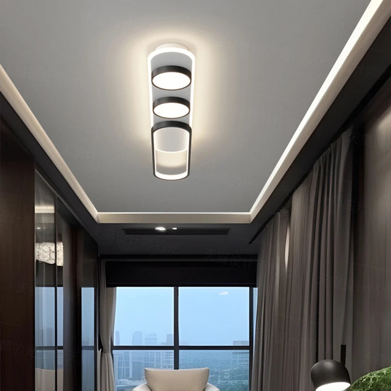 lustre led moderne design nordique minimaliste luminaire